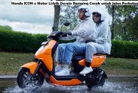 Honda ICON e Motor Listrik Desain Ramping Cocok untuk Jalan Perkotaan